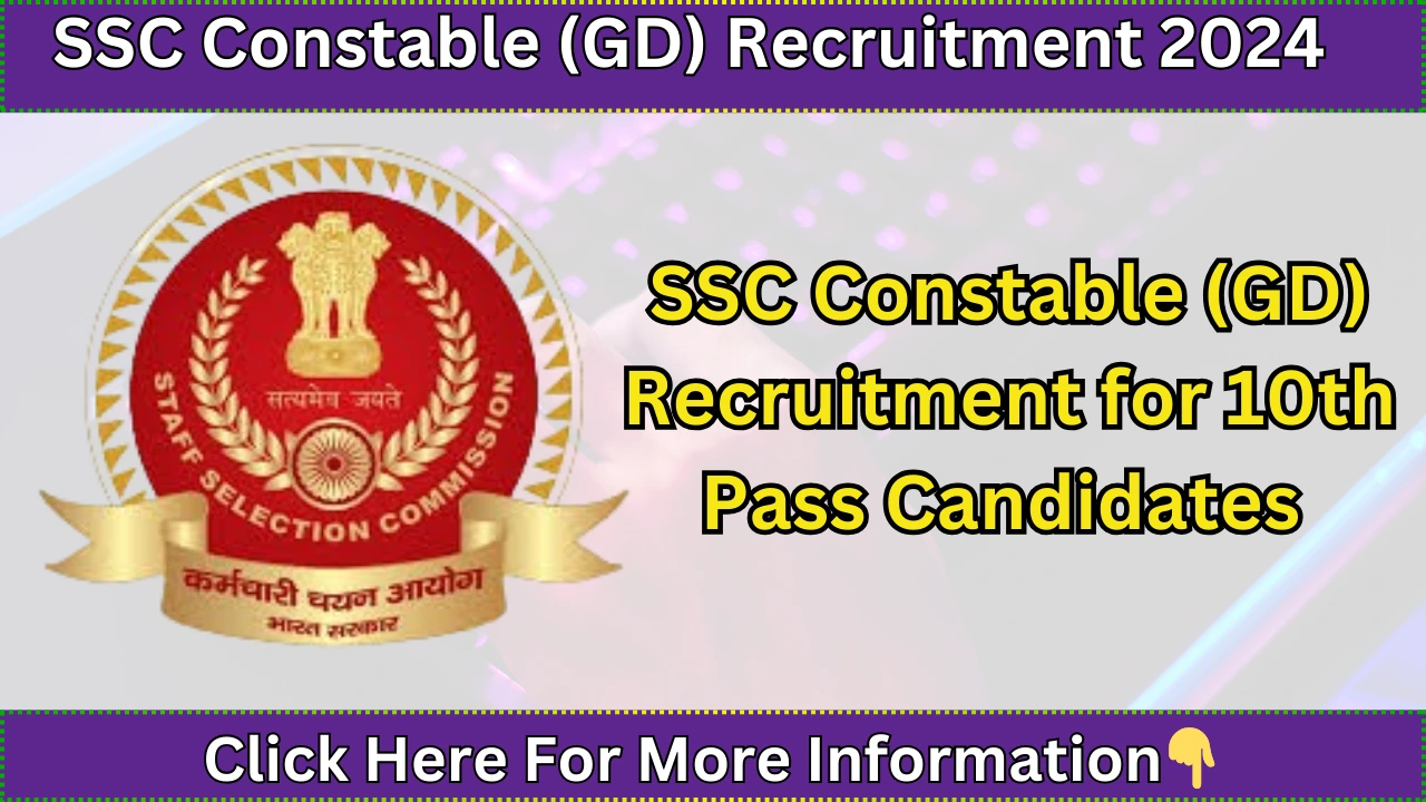 SSC Constable Recruitment 2024