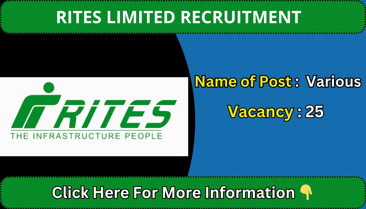 rites limited recruitment