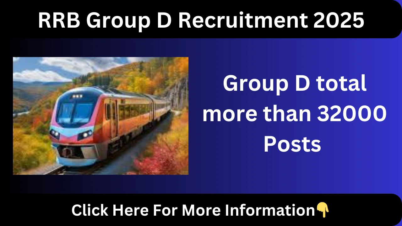 RRB Group D Recruitment 2025