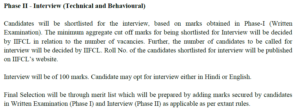 IIFCL Assistant Manager Syllabus 2024