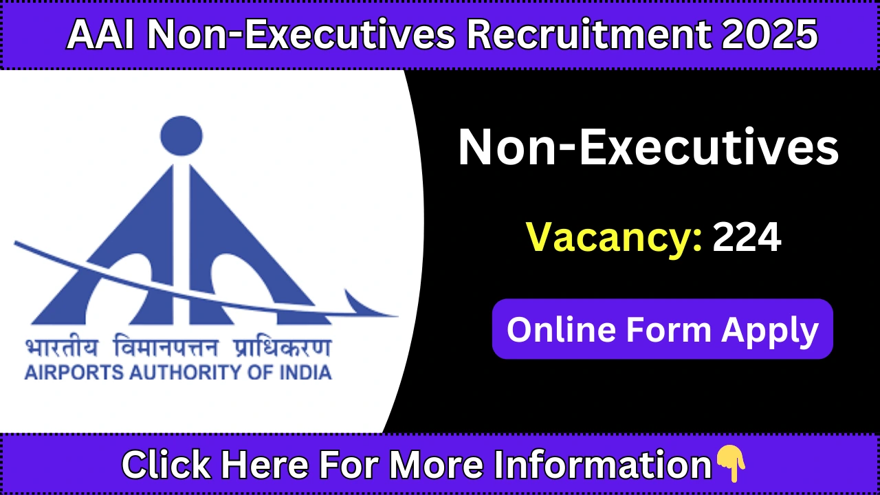 AAI Non-Executives Recruitment 2025