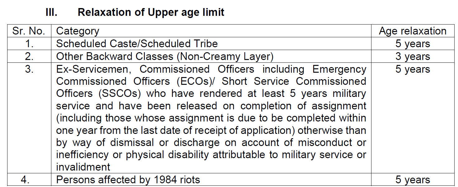 Bank of India Security Officer Recruitment 2025 - Age Relaxation 