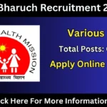 DHS Bharuch Recruitment 2025