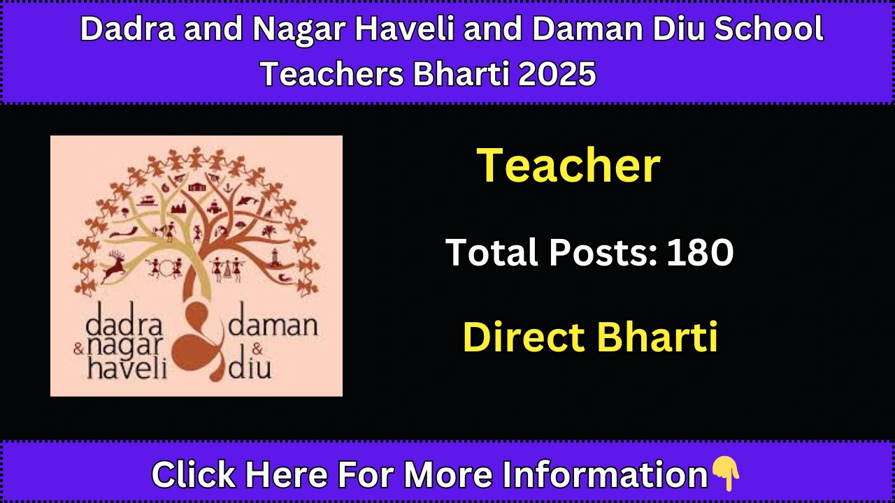 Dadra -and-Nagar-Haveli-and-Daman-Diu-School-Teachers-Bharti-2025