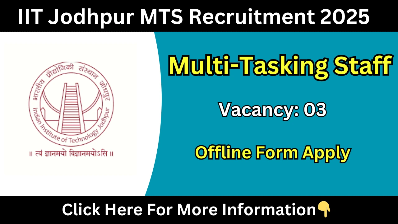 IIT Jodhpur MTS Recruitment 2025