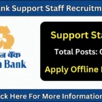 Indian Bank Support Staff Recruitment 2025