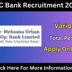 MUC Bank Recruitment 2025