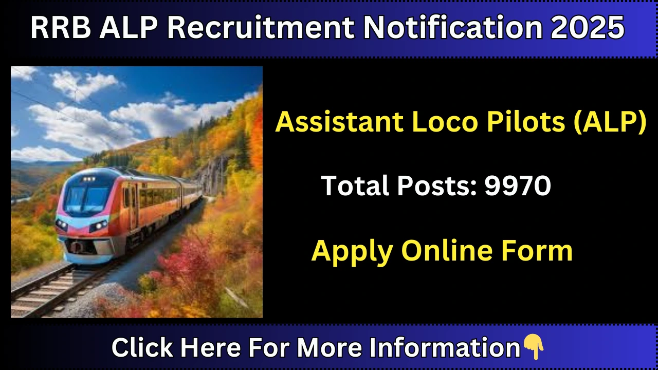 RRB ALP Recruitment Notification 2025