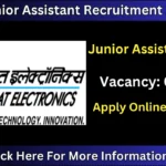BEL Junior Assistant Recruitment 2025