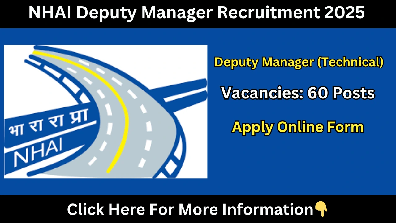 NHAI Deputy Manager Recruitment 2025