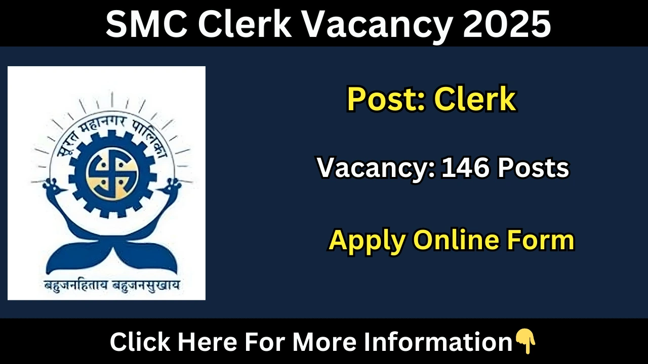 SMC Clerk Vacancy 2025