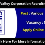 Damodar Valley Corporation Recruitment 2025