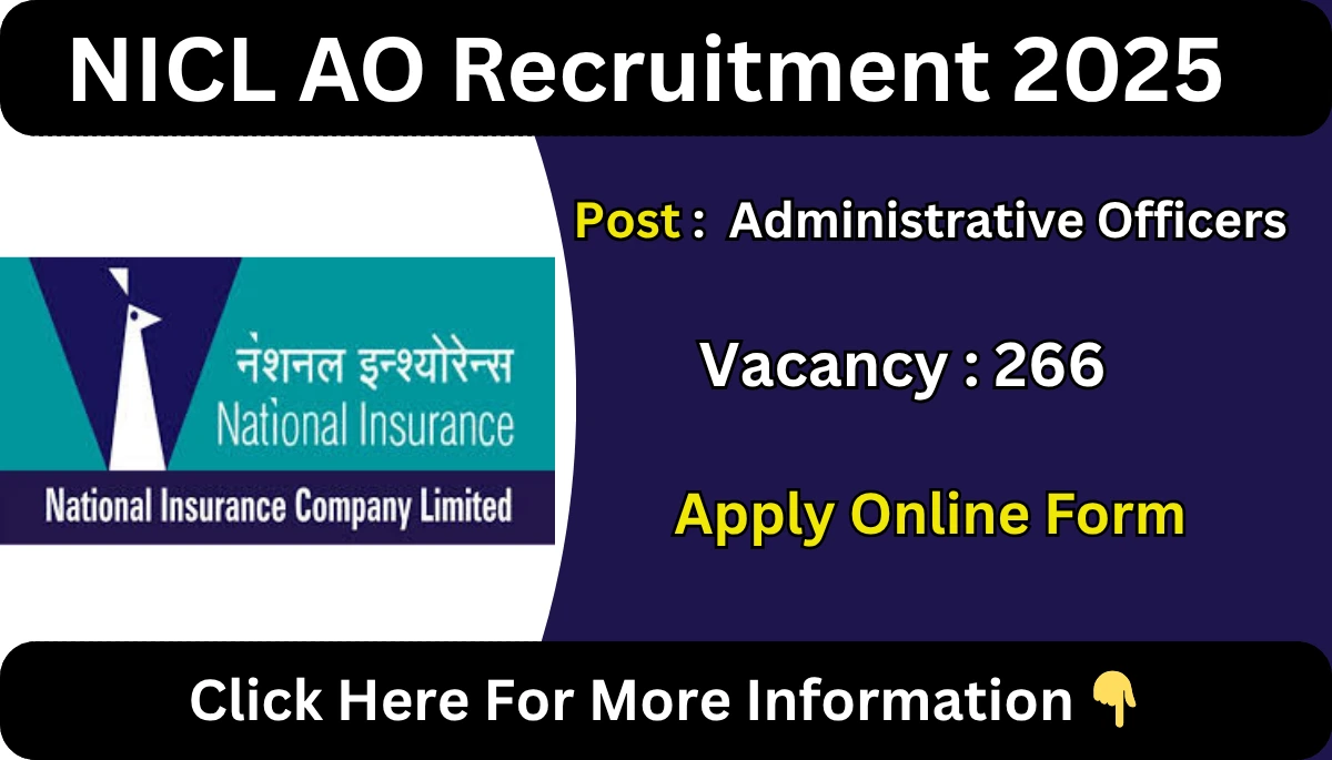 NICL AO Recruitment 2025