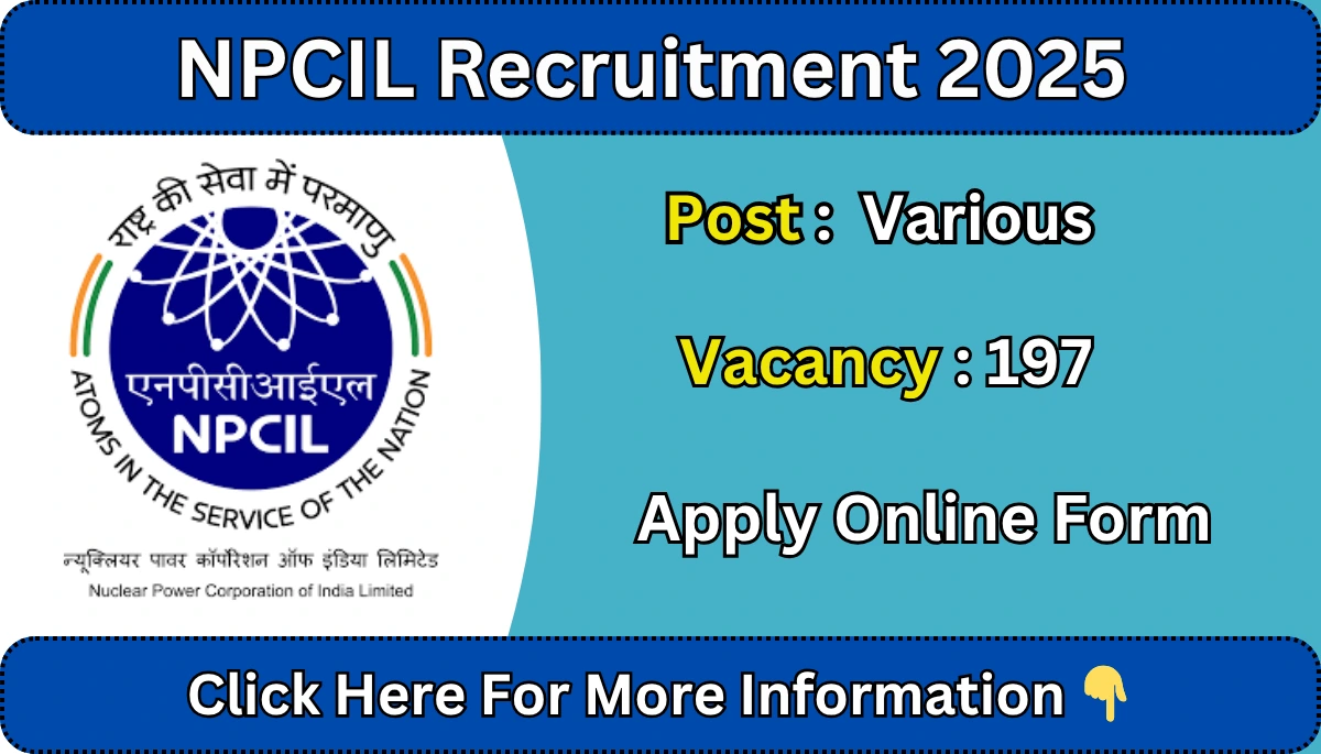 NPCIL Recruitment 2025