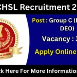 SSC CHSL Recruitment 2025