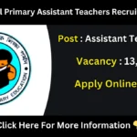 West Bengal Primary Assistant Teachers Recruitment 2025