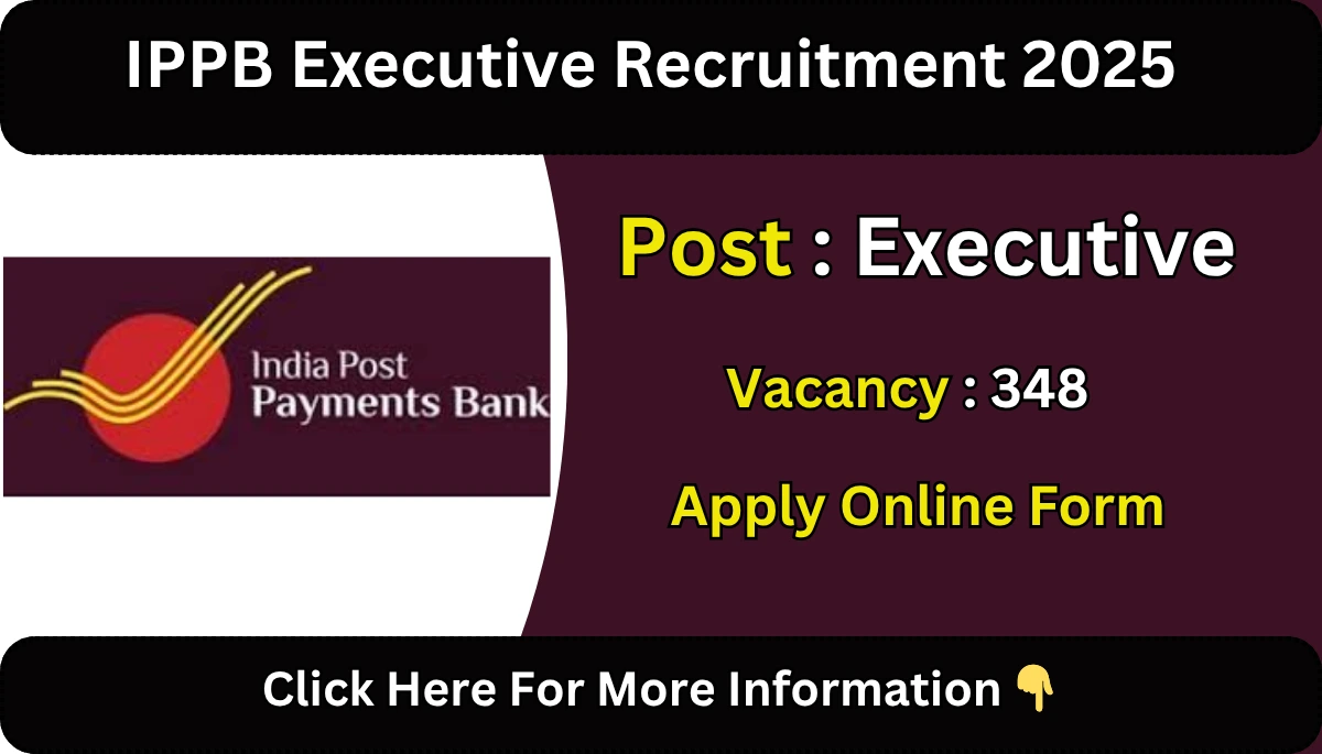 IPPB Executive Recruitment 2025