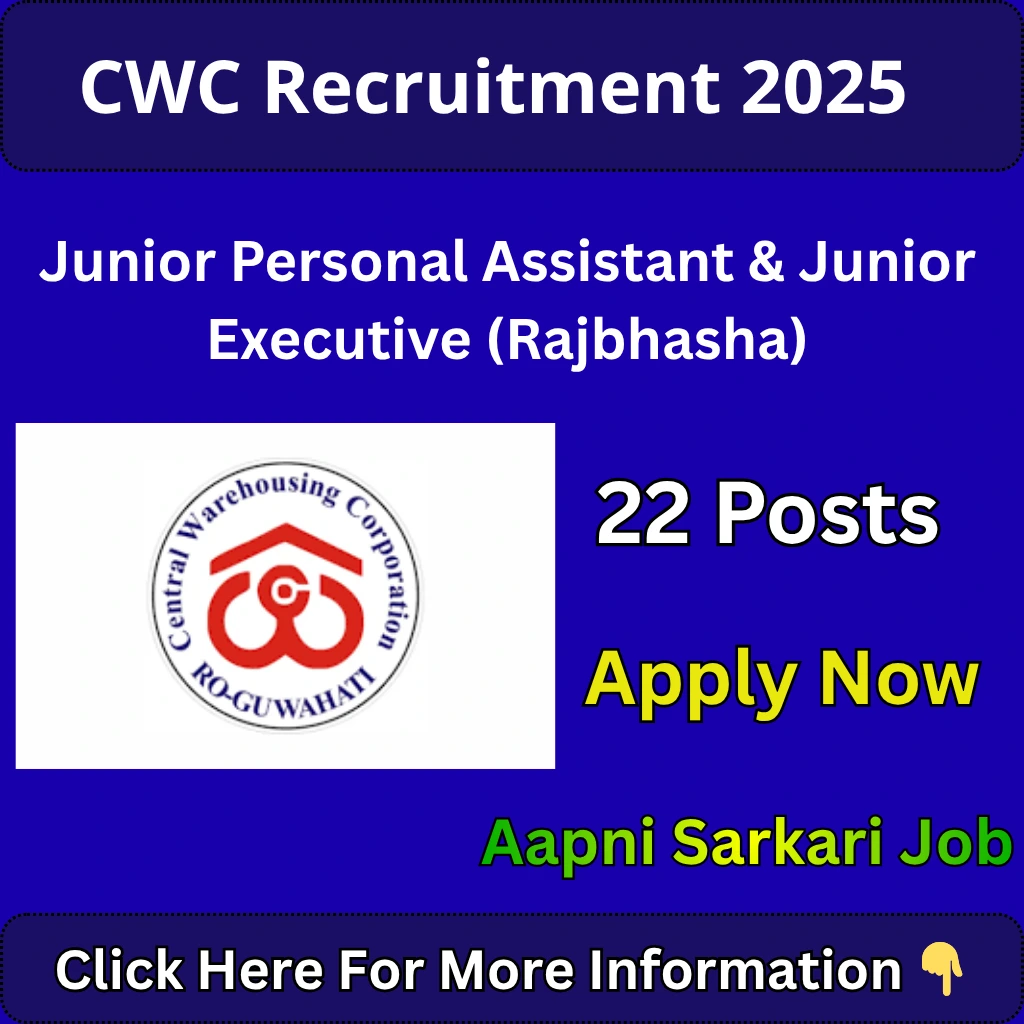 CWC Recruitment 2025