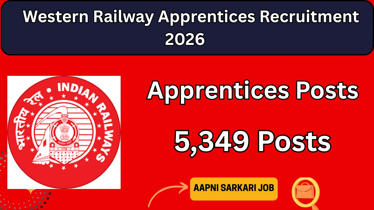 Western Railway Apprentices Recruitment 2026